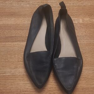 Aldo Black Leather Women's Loafers